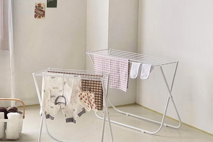 폴딩 미니 빨래건조대 화이트 2sizes