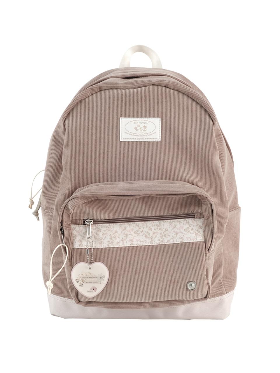 Bon voyage backpack_mocha brown