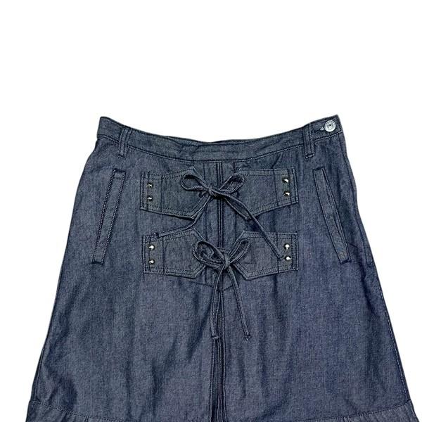 SUNAO KUWAHARA denim skirt