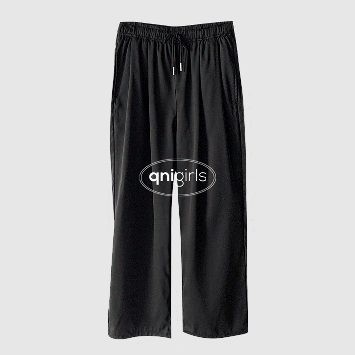 [숏,일반,롱/밑단투웨이]수선놉196 밴딩핀턱와이드투웨이팬츠