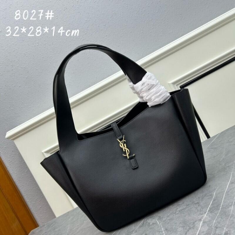 생로랑 Saint Laurent Bea 모던 심플 블랙 토트백 토트백 32*28*14cm