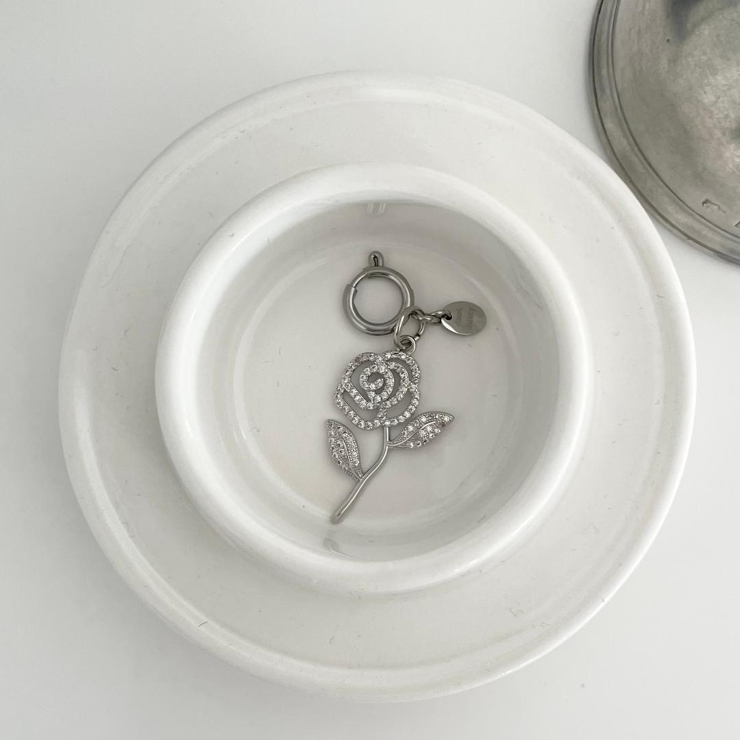 Rose keyring