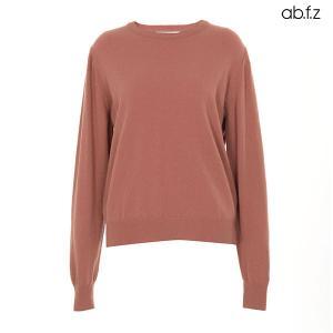 [ab.f.z] 웜컬러 캐시미어 울블렌드 라운드 니트 (AFW4HW40A)