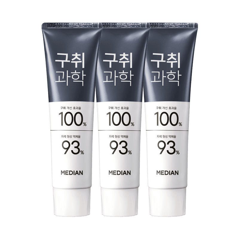 구취과학 치약 프리징쿨 3입 [민트/시트러스] 120g*3