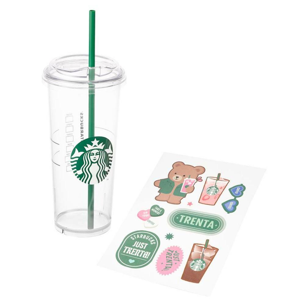 스타벅스 사이렌 트렌타 콜드컵 887ml, 빨대, 트렌타, 2023 여름 MD