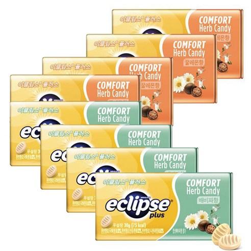 이클립스 플러스 배비파향 30g x 4개입 + 꿀레몬향 30g x 4개입, 30g, 8개
