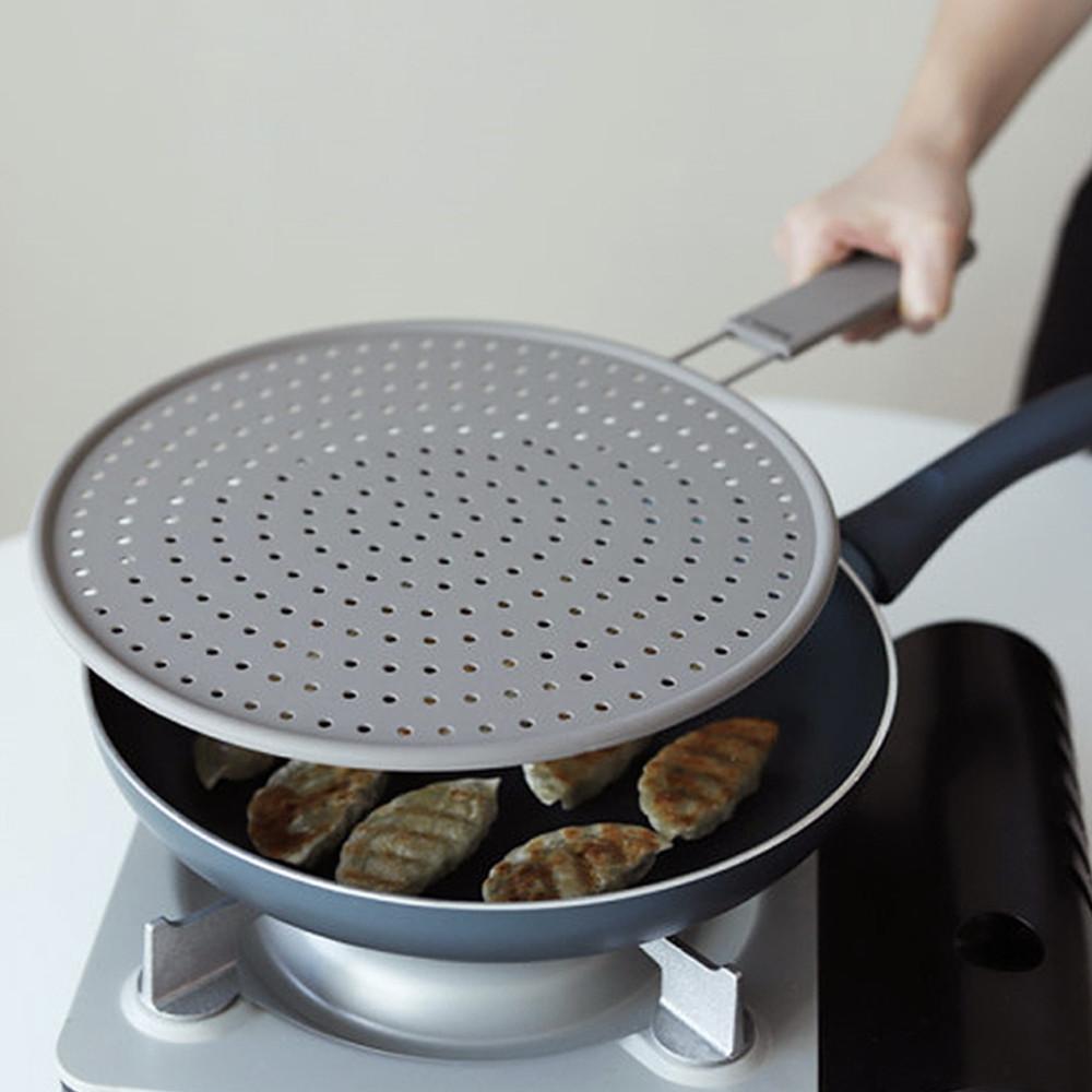 실리콘 후라이팬 커버 냄비뚜껑 덮개 스텐 커버