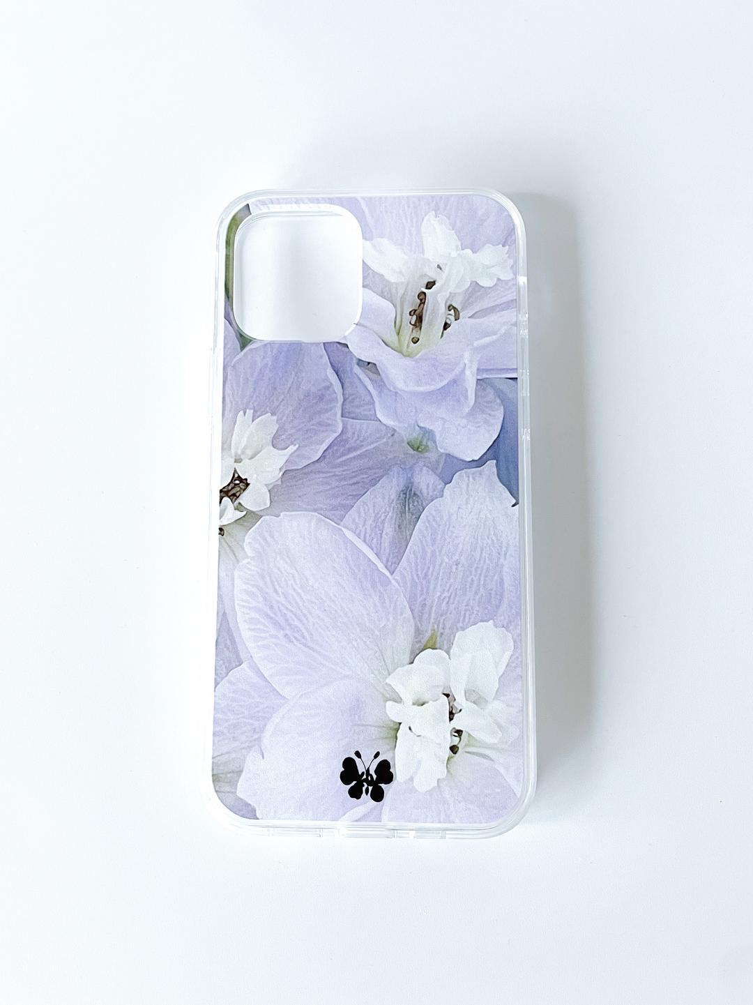 Purple Delphinium Flower Phone Case