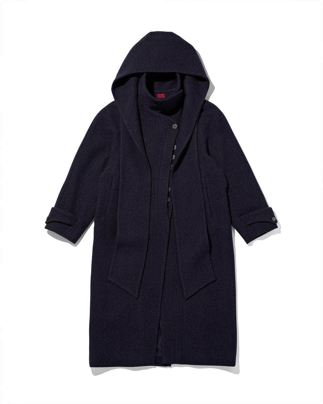 CAPPA MAGNA COAT_NAVY