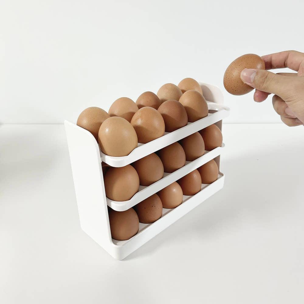 심플리 슬림 화이트 계란 트레이