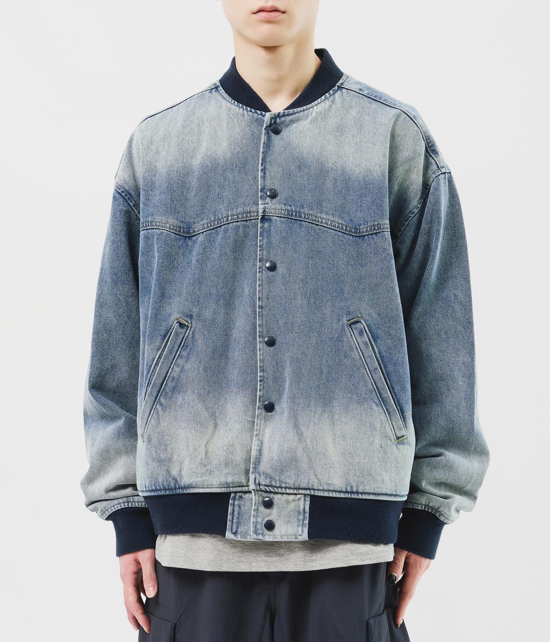 Lappa Stadium Denim Jacket (2color)