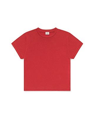 CLASSIC CROPPED TEE - RED