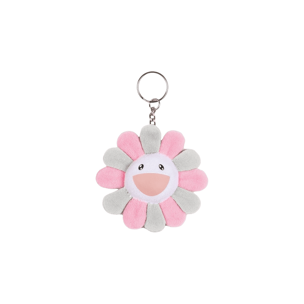 카이카이키키 x 블랙핑크 플라워 키링 핑크 그레이