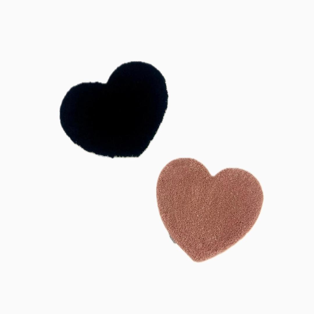 heart rug mini