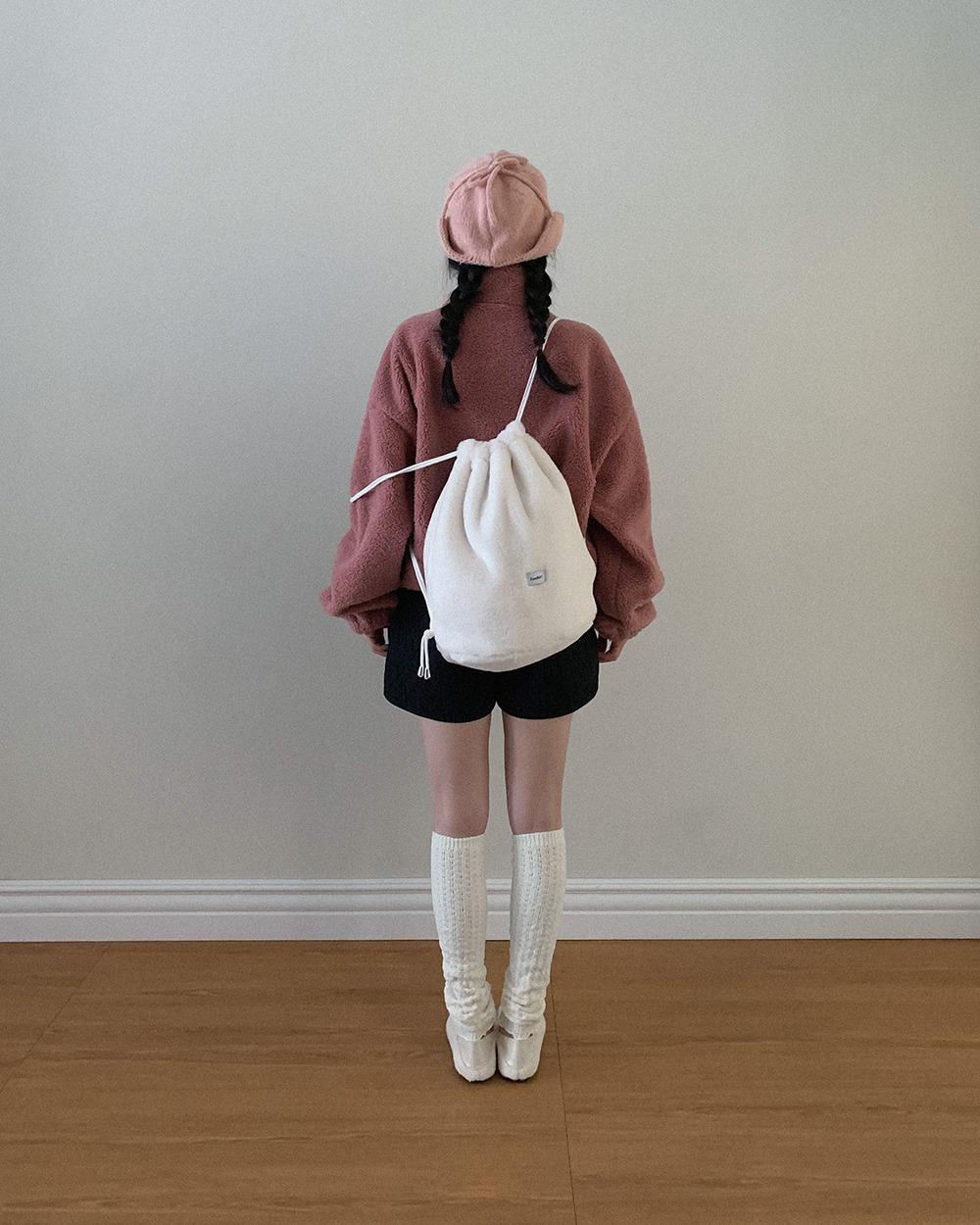 [Ezediary] 윈터 스트링백 - 아이보리(11/28발송)