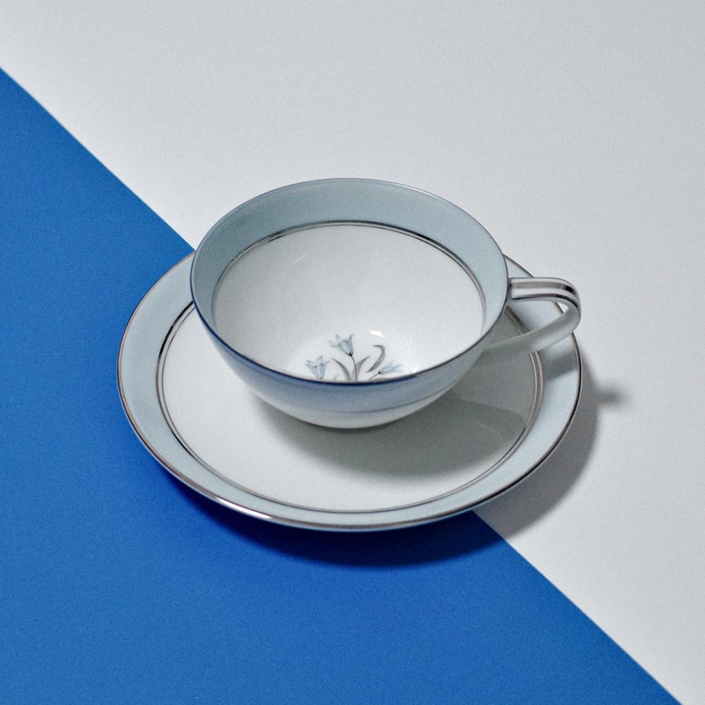 노리다케 블루벨 앤틱찻잔 수입명품 일본커피잔 빈티지 찻잔세트 컵앤소서 티타임