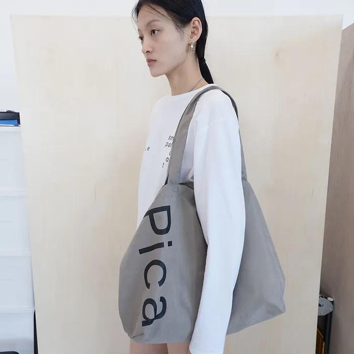 [8/19(화)예약배송] MEMORY BIG BAG (beige grey)