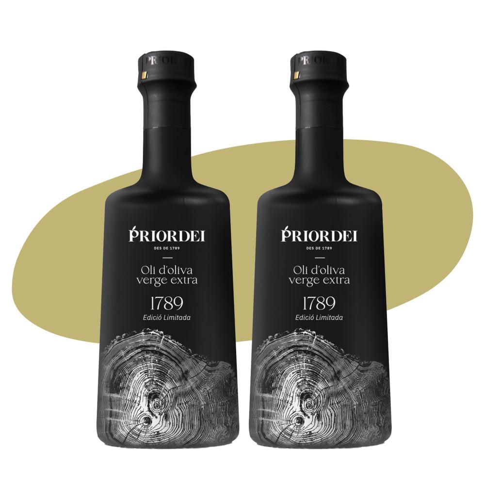 [올라미나] 프리오르데이 엑스트라 버진 프리미엄 올리브오일 500ml: 아르베끼나 2병