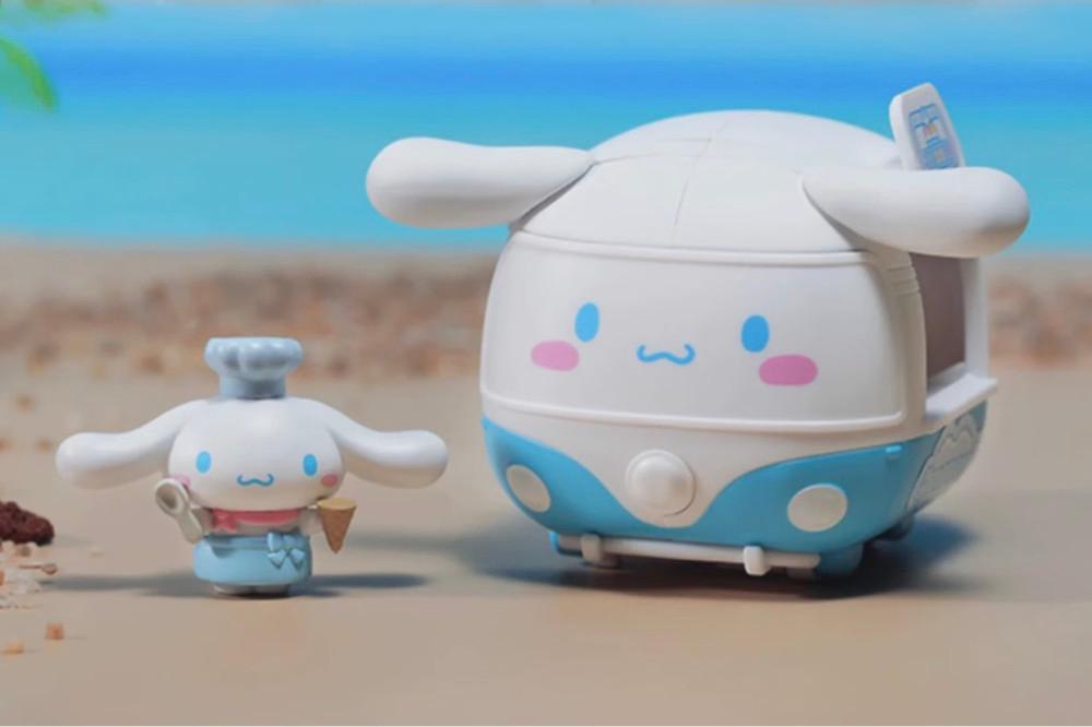 산리오 피규어 푸드트럭 6종 랜덤 블라인드 박스 가챠