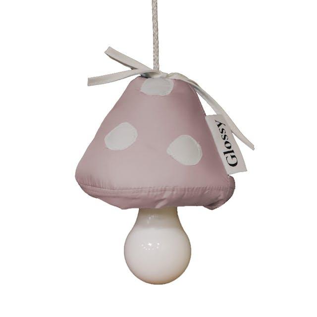 Mushroom lamp (pink)