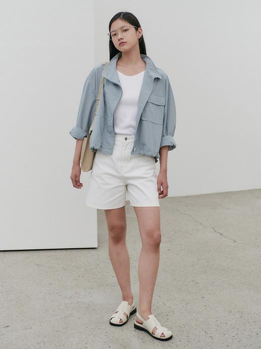 Summer denim half pants [WH]