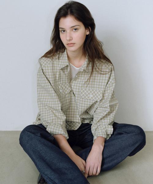 Two pocket check shirt