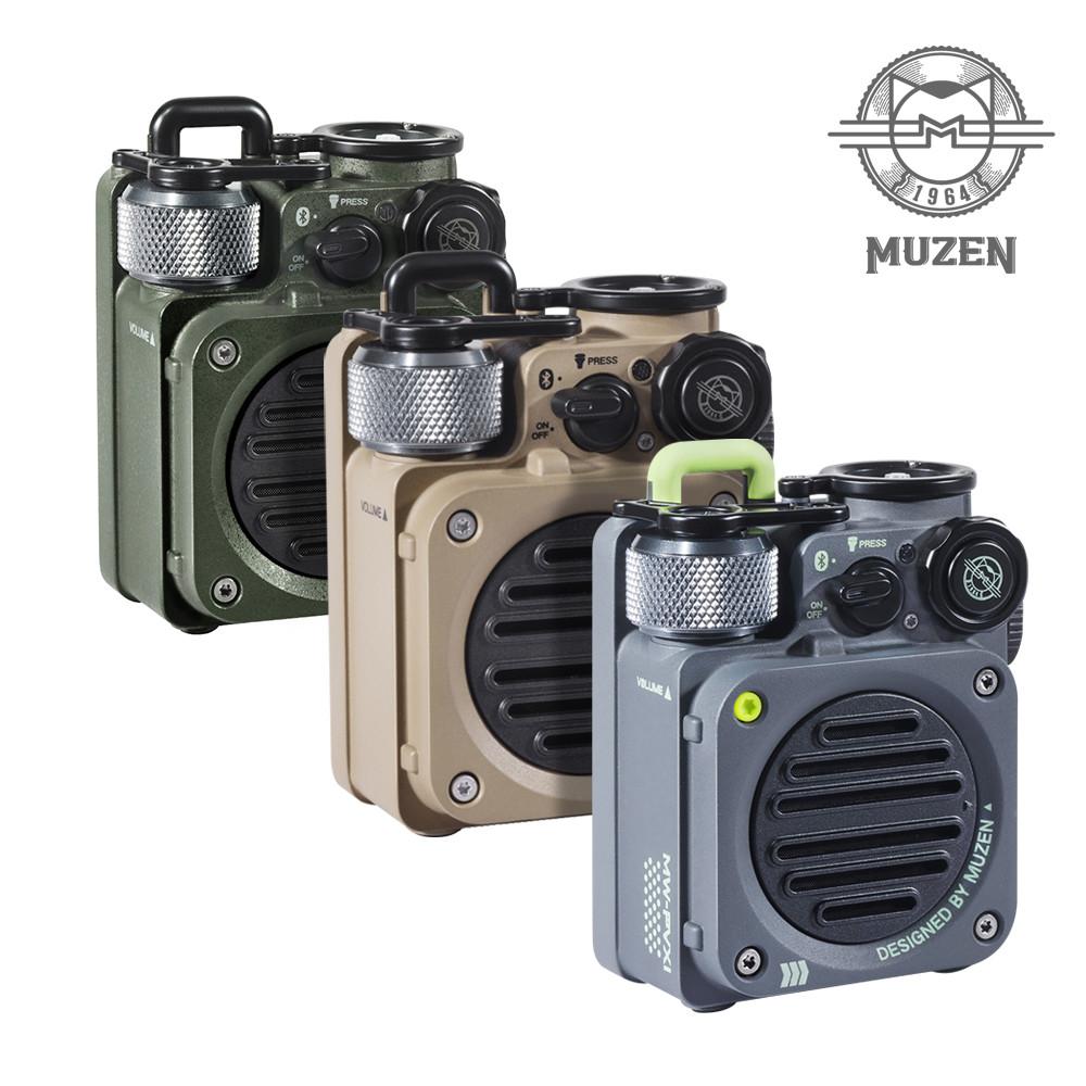 [공식] Muzen Wild Mini 뮤젠 와일드 미니 블루투스스피커 빈티지스피커 캠핑 휴대용