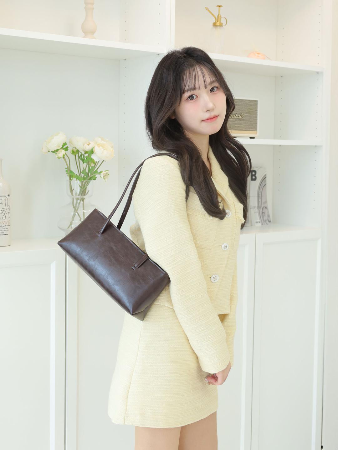 슈펜 [누적1.5만/옐로우단독] 바게트 숄더백 HPABGFA404