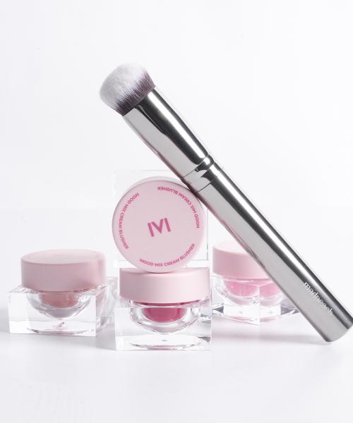 [SET] 블러셔 밀착 세트 (크림 블러셔 + 베이스 메이크업 브러쉬)