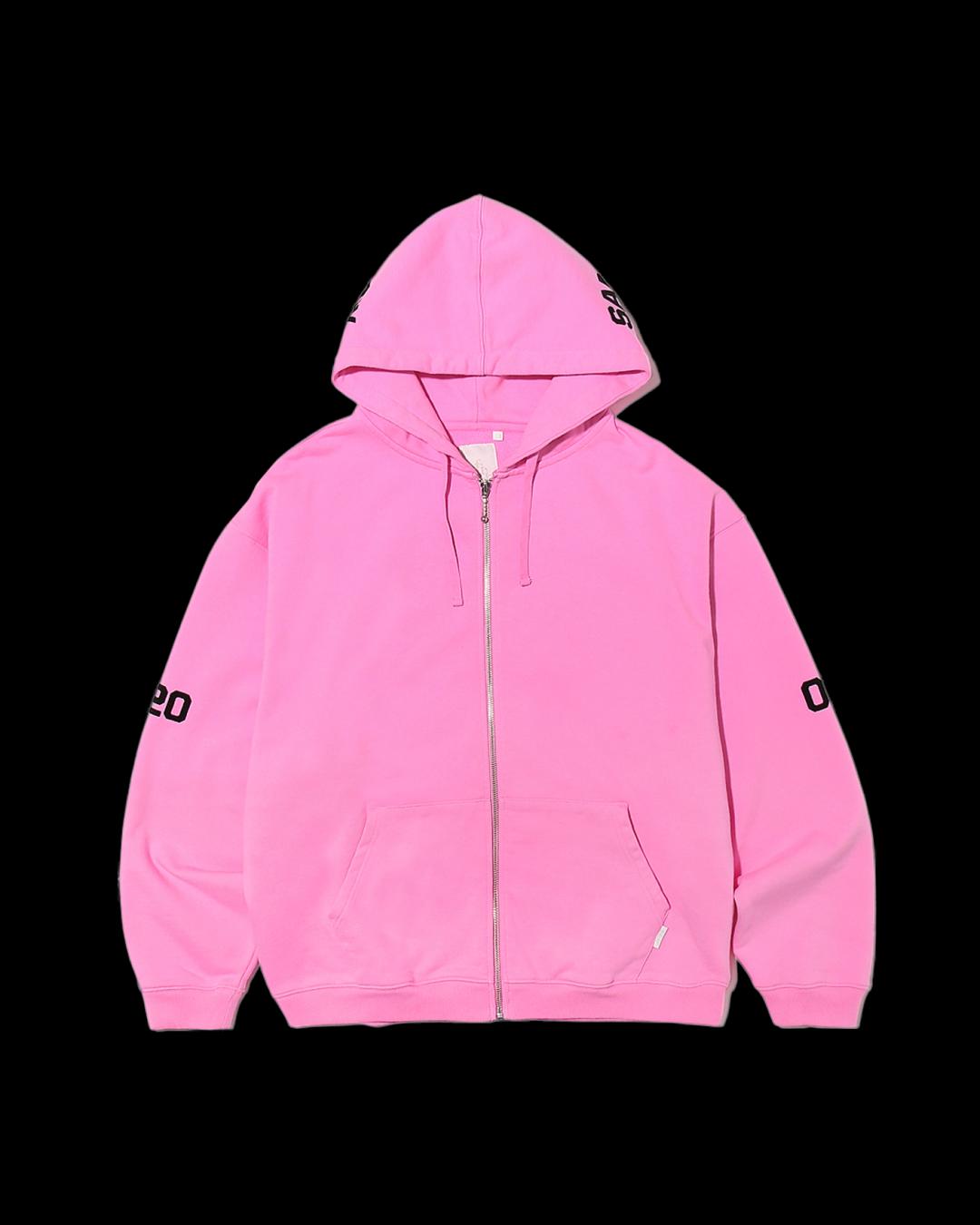 FETCH SAME SHIT ZIP UP HOODED SWEATSHIRT