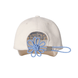 [FLOWER] KNOT CAP - SKY