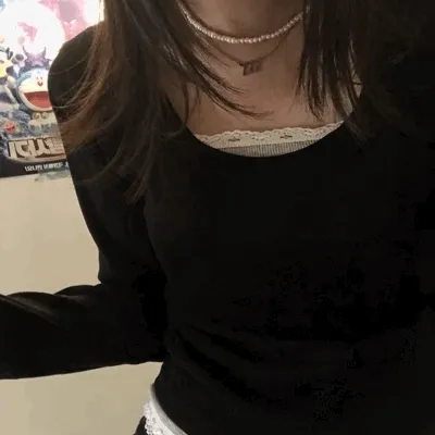 나멜 베이직 크롭 유넥t ( 4color )