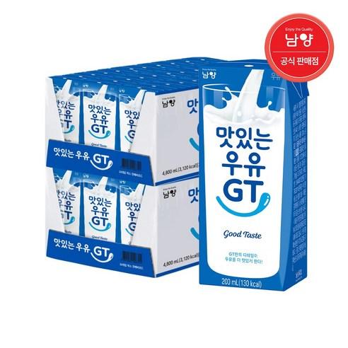 맛있는우유GT 멸균우유, 200ml, 48개 - 우유 | 쿠팡