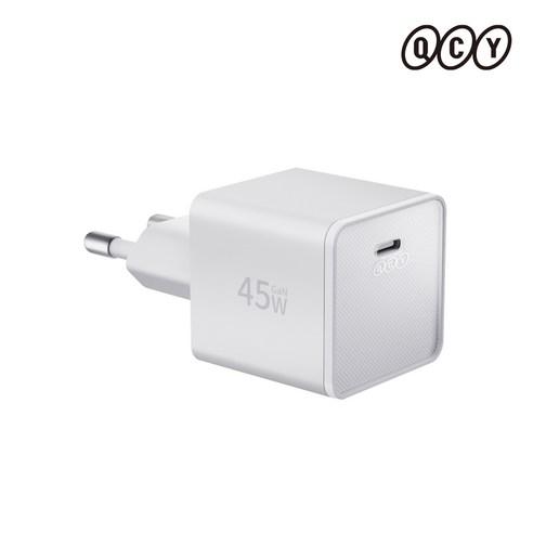 QCY GaN PD 45W 초미니 고속충전기 C타입 멀티 - 충전기 | 쿠팡