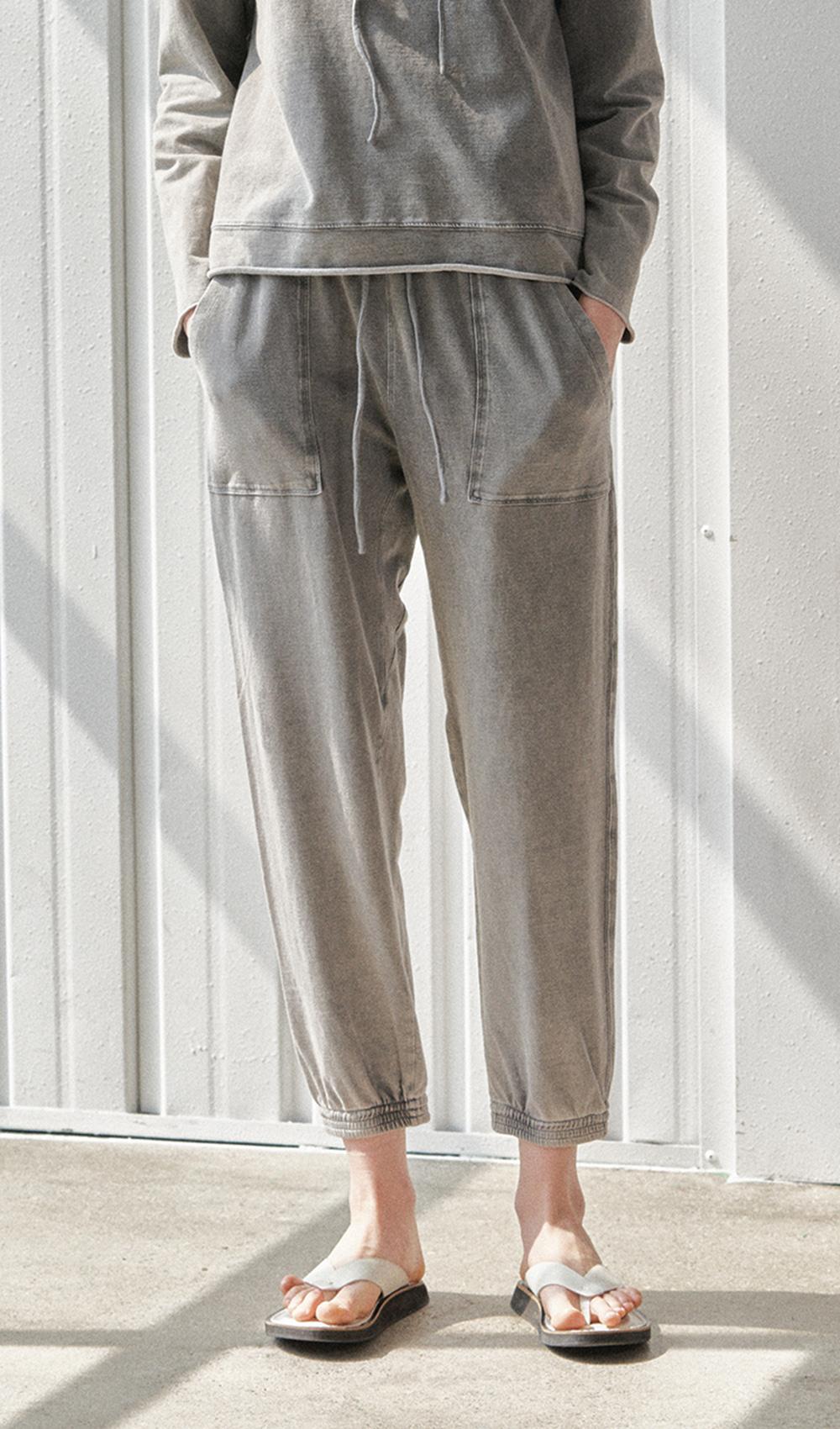 22 denim pocket pants