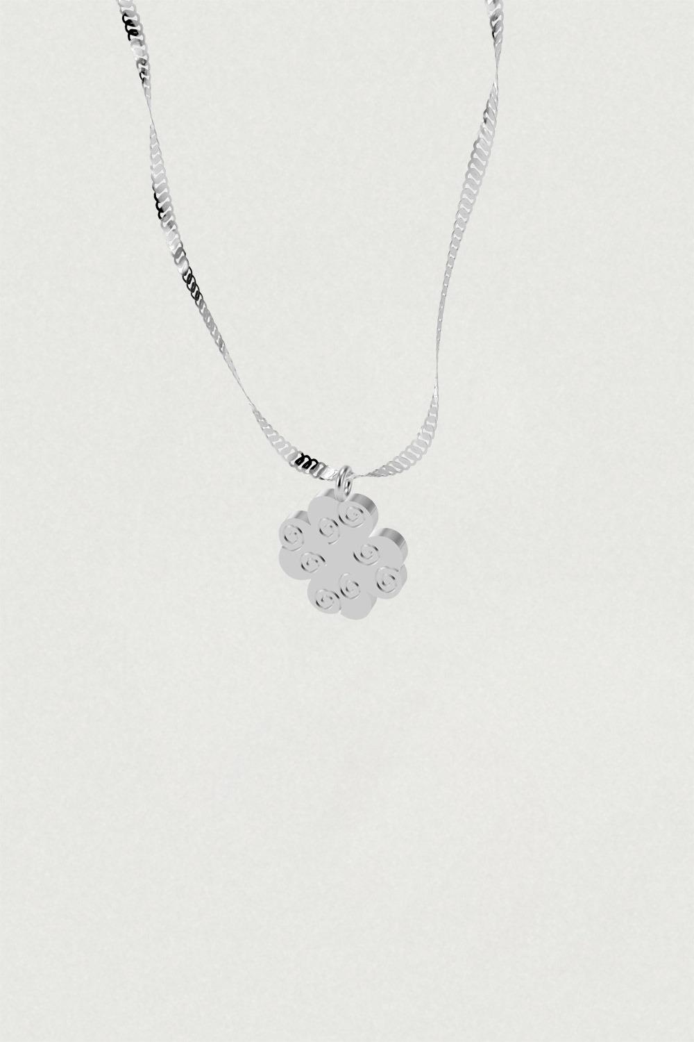 [OUR LOVE] BLOOM CLOVER NECKLACE