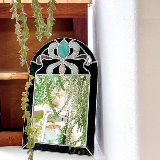 스테인드글라스 블랜틱 벽걸이 거울
