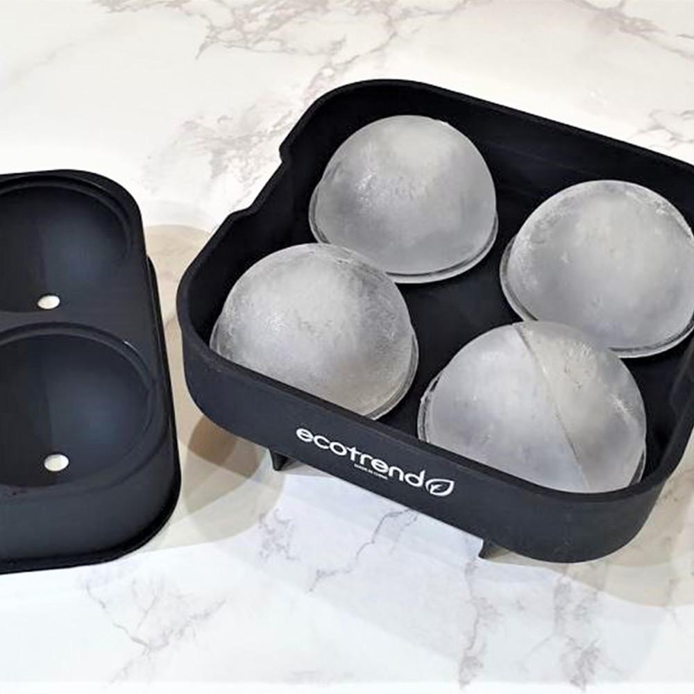 4구 6.5cm 제일 큰 빅 얼음 볼 트레이 아이스볼 메이커 얼음틀 대형 위스키 언더락 하이볼