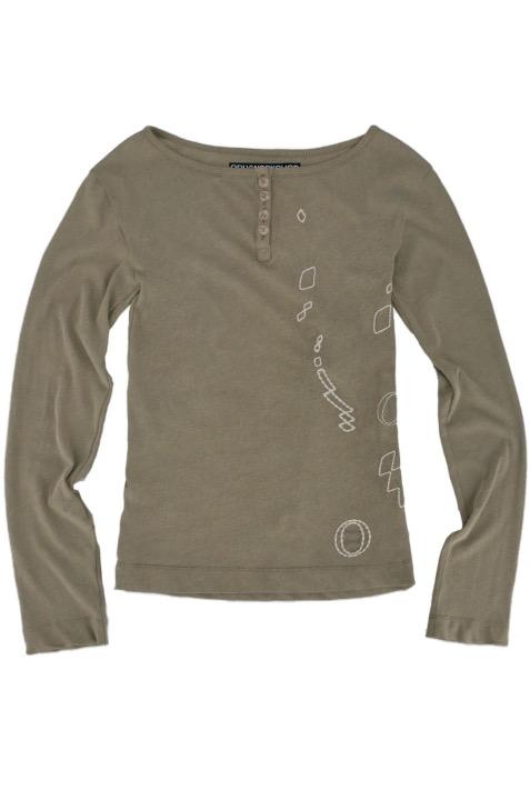 Gust Stitch Henley Tee