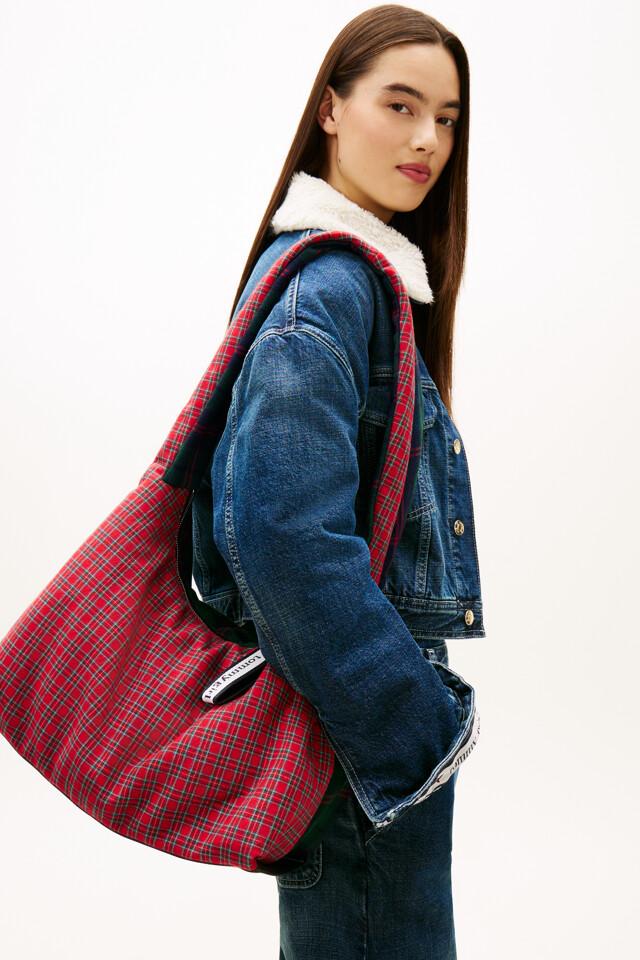 [Tommy Girl] 체크 호보백