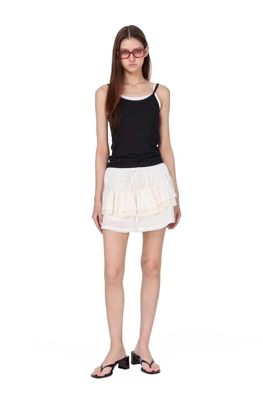 SUNBURN BASIC SLEEVELESS TOP, BLACK