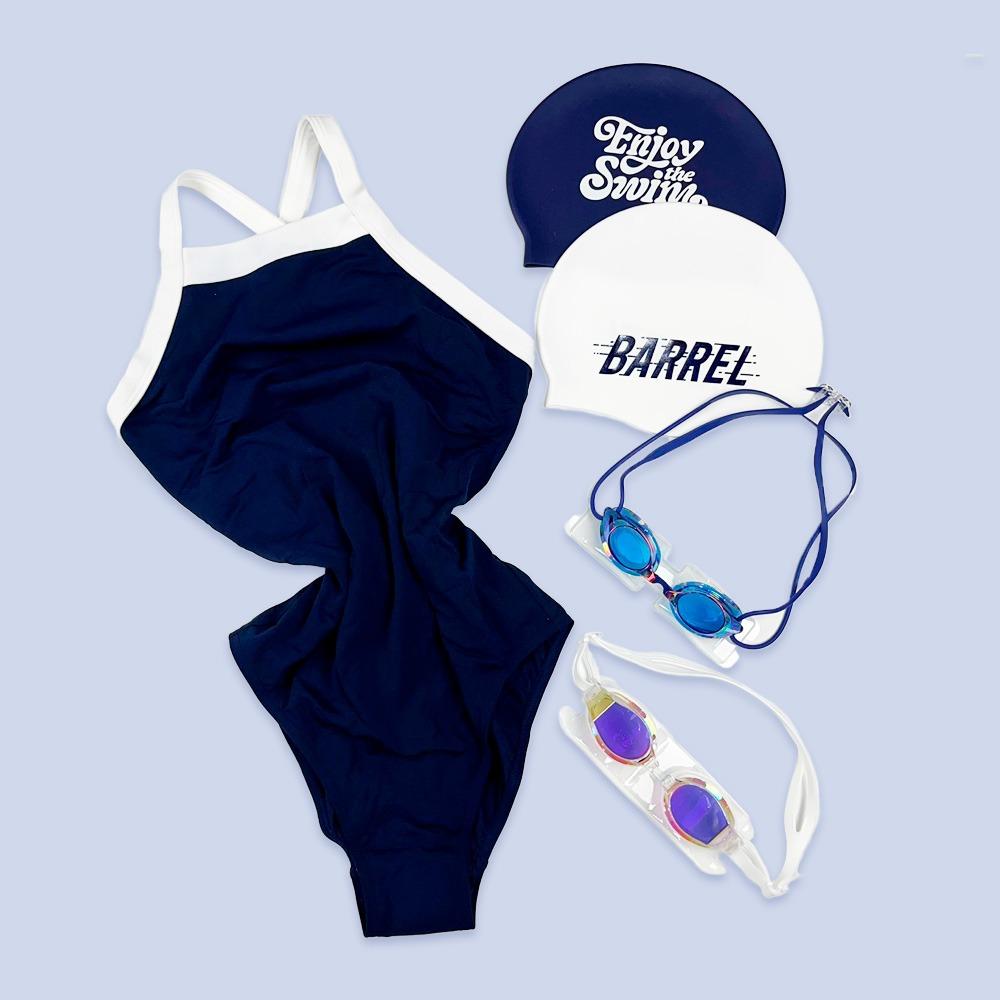 펑키타 딥오션 탄탄이 여자 실내수영복 슈퍼베이직 코디세트 FKS008L01917