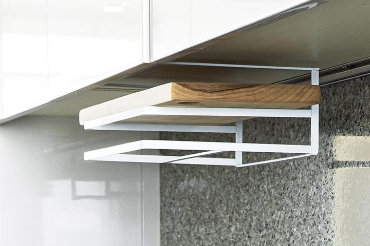 언더선반 싱크대 도마 거치대 상부장 수납 걸이