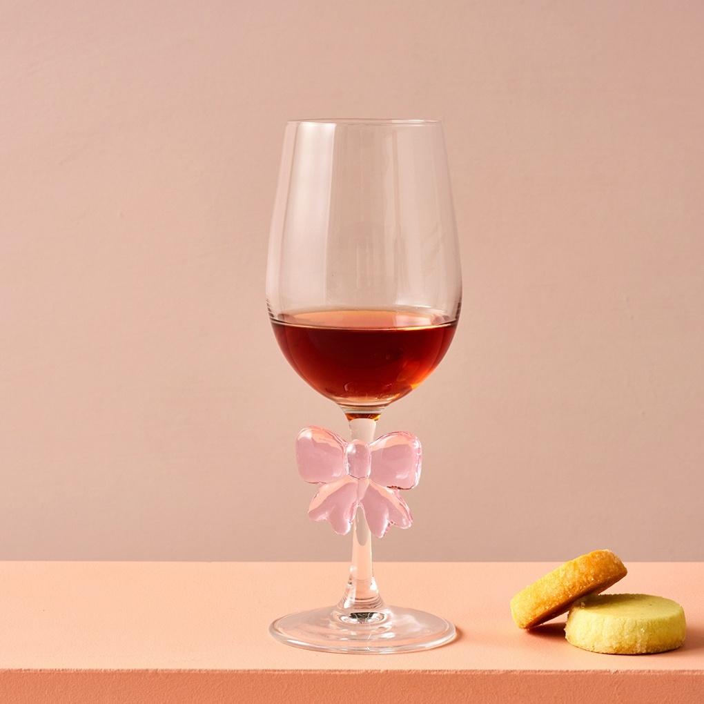 슈가타르트 리본 오브제 화이트 와인잔 280ML_GA0125123