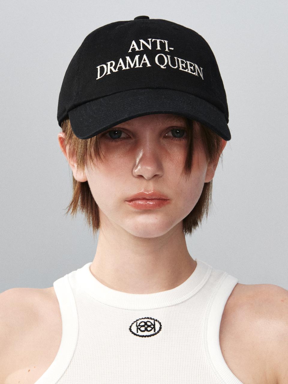 ANTI-DRAMA QUEEN Ball Cap Black