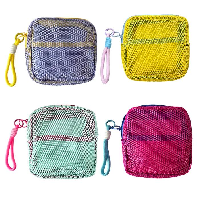 Poni Mesh pouch bag (4color)