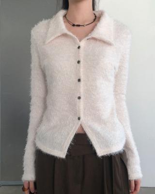 brush collar knit (3color)