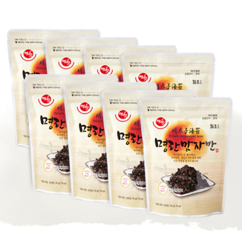 해맛 명란김 김자반 50g 8봉 [원산지:국산]