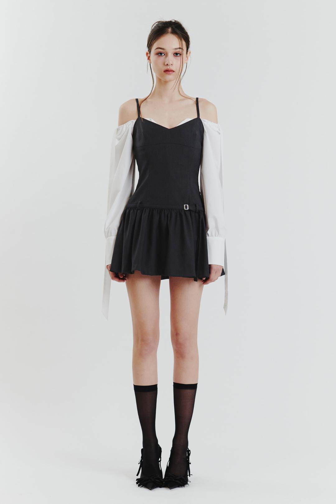 BIANCA DRESS charcoal