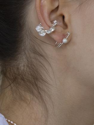foil flower cuff